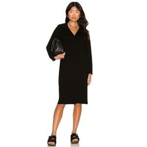 Weekend Stories Lauren Midi Dress Black Large